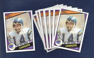LOTTO DI OTTO 1984 TOPPS #179 DAN FOUTS RASOIO AFFILATO CONFEZIONE FRESH LOW 1,29 SPEDIZIONE - Foto 1 di 3