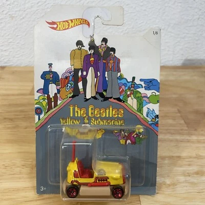 Hot Wheels The Beatles Yellow Submarine Bump Around 1/6-B1 Foto 1 de 4