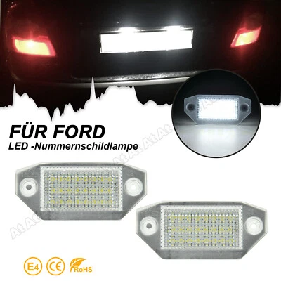 QUALITE PARTIES Led Kennzeichenbeleuchtung für FORD Mondeo MK3 III BJ 2000-2007 4/5 Door B4Y/B5Y