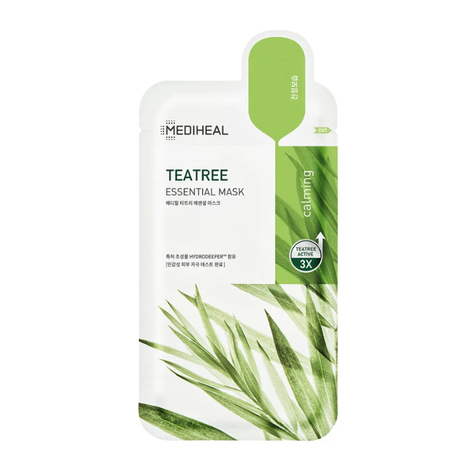 [MEDIHEAL] Teatree Essential Mask - 1pack (10pcs) / Free Gift - Image 1 of 1