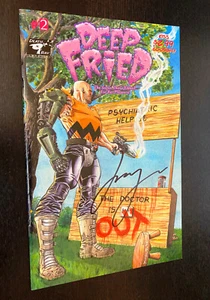 DEEP FRIED #2 (Death Ray Graphics 2001) -- SIGNED -- VF/NM - Picture 1 of 1