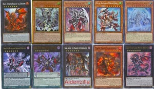 Mazo Yugioh Armed Dragon Thunder - Dragon Ruler Blaze, Supreme Dark Armed LV10 - Imagen 1 de 4