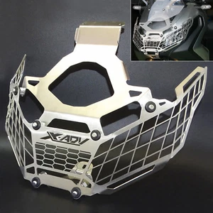 Headlight Grill Guard Protector Screen Silver For 2017-2019 HONDA X-ADV XADV 750 - Picture 1 of 6