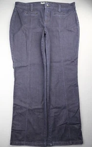 Women's Style & Corduroy Jeans Straight Leg Stretch Dark Size 16W (36x29) - Picture 1 of 7