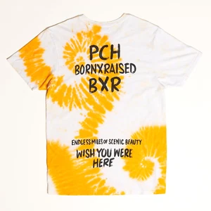 BORN X RAISED PCH Double Sided Graphic T-Shirt Tie-Dye Men's Size XL Streetwear - Picture 1 of 7