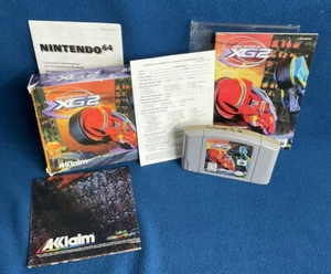 Extreme-G 2 (Nintendo 64, 1998) N64 caja manual de regulación en caja - Imagen 1 de 11