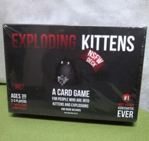 EXPLODING KITTENS card game NWT full version deck Russian Roulette strategy 2015 - Picture 1 of 2