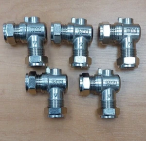 15MM ANGLED BALLOFIX ISOLATION VALVE X 5 - Picture 1 of 1