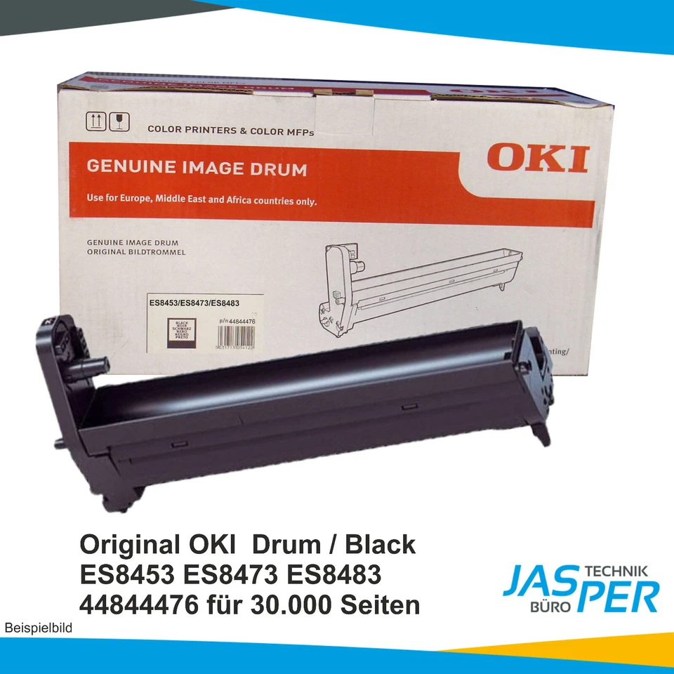 Original OKI Bildtrommel Drum 44844476 Black 30.000 Seiten ES8453 8473 8483 OVP - Bild 1 von 1