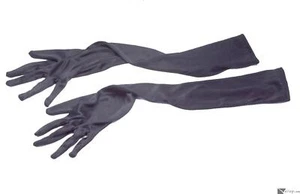 Star Power Halloween Costume Fashion Black 2pc Queen Polyester Gloves, For Wo... - Picture 1 of 2