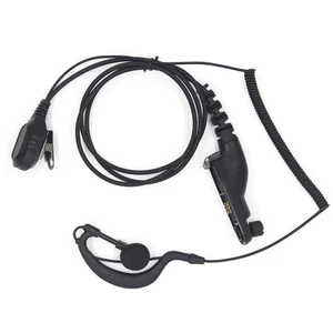 Mic Earphone For Motorola XPR6300 DP4800 DGP5050 DP4600 APX2000 Portable Radio - Picture 1 of 14