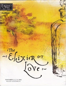 Giuseppe Verdi's Il Trovatore - Portland Opera Program & Ticket 2002 (Oregon) - Picture 1 of 2