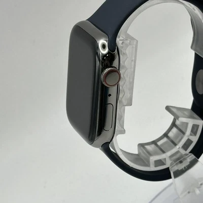 Apple Watch Series 8 45mm Stainless Steel Graphite - GREAT CONDITION - Image 1 of 4