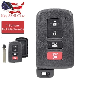 For 2011 2012 2013 2014 2015 2016 2017 Toyota Camry Smart Remote Key Fob Shell - Foto 1 di 7