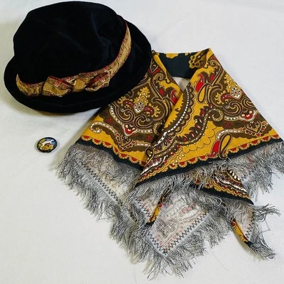 18" American Girl Doll Rebecca's Classic Meet Accessories Complete Set Hat/Pin - Image 1 of 4