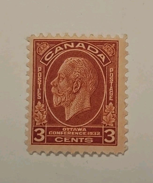 Canada Scott 192 King George V Ottawa Conference 1932 F MH (1) - Image 1 of 1