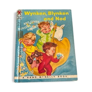 Vintage WYNKEN, BLYNKEN and NOD Rand McNally Elf Book 1956 - Bild 1 von 3