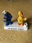 Sesamstrasse Stifthalter Bully mit Krümelmonster und Bibo Vintage