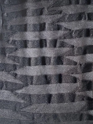 Medias Goth Punk Negras Horizontales Rayas XL Semi-Opacas De Italia H&M Nuevas de Lote Antiguo Foto 1 de 4