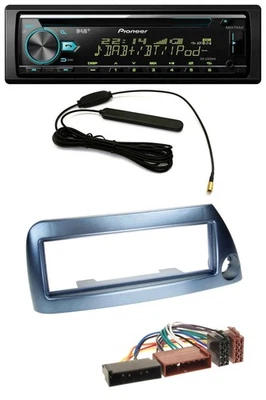 Pioneer CD MP3 AUX DAB USB Autoradio für Ford Ka bis 2008 blau-metallic - Bild 1 von 4