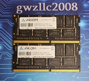 32GB (2x16GB) PC4-21300 DDR4-2666MHz 2Rx8 Non-ECC Axiom Memory - Picture 1 of 2