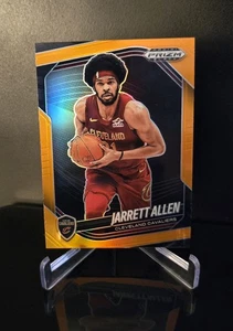 #'ed/49 🔥 JARRETT ALLEN SSP 2024-25 Panini Prizm Black Orange Variation No. 86 - Picture 1 of 2