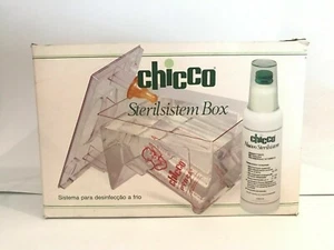 Scatola sistema sterile vintage chicco, sistema di disinfezione a freddo, chicco da collezione - Foto 1 di 5