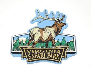 Virginia Safari Park Nevera Imán de Alce Vida Silvestre Zoológico Atracción De Gran Tamaño - Imagen 1 de 4
