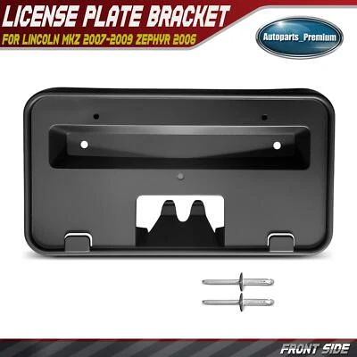 Soporte de matrícula delantero para Lincoln MKZ 2007-2009 Zephyr 2006 6H6Z17A385AA Foto 1 de 4