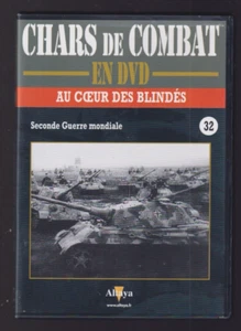 DVD CHARS DE COMBAT 2nde GUERRE MONDIALE N°32    AU COEUR DES BLINDES - Picture 1 of 2