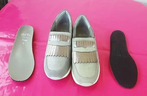ara Sneaker Slipper Lissabon Ziegenveloursleder elegant grau UK 5 NEU NP 100 € - Bild 1 von 10