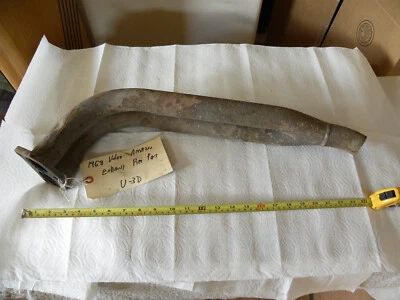 1968 Volvo Amazon 120 121 122 130 Double Exhaust Pipe front Foto 1 de 4