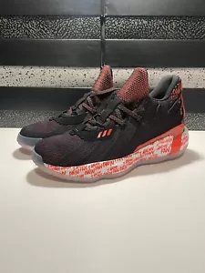 New Adidas Dame 7 "I Am My Own Fan 2K Sports” G55194 Men Sz 12.5 Basketball RARE - Picture 1 of 6
