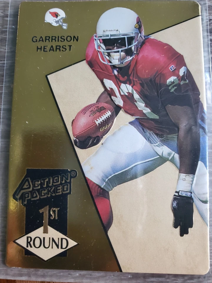 1993 Action Packed Football #165 - Garrison Hearst RC - Arizona Cardinals MINT - Image 1 of 2