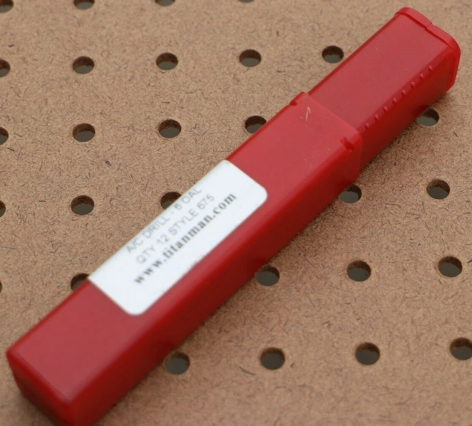 TITAN CD67610 AIRCRAFT EXTENSION DRILL 6" 135°  #10 FLUTE 2-7/16" PACK of 12 - Image 1 of 2