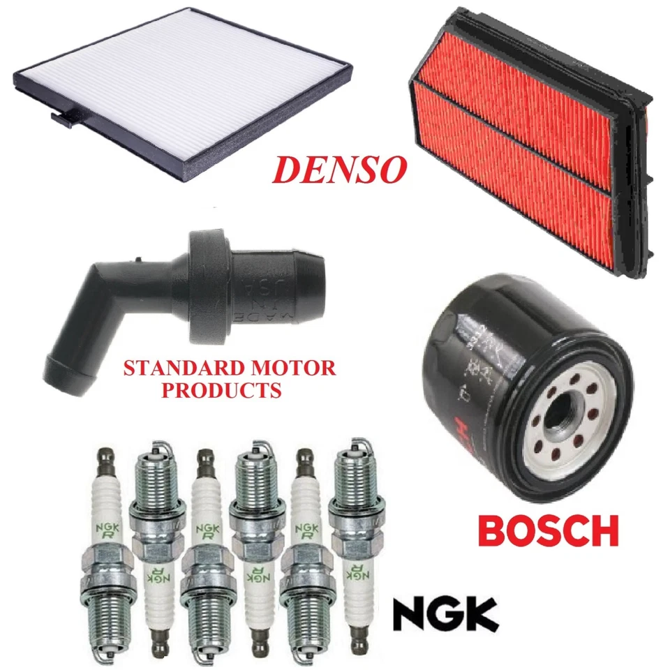 Kit de puesta a punto bujías de filtro de aceite de aire de cabina para Acura MDX 3,5 L 2002 Foto 1 de 1