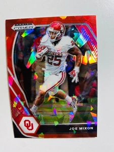 Tarjeta de fútbol americano Panini Prizm #93 2021 Joe Mixon Red Ice Insert casi nueva-como nueva NFL - Imagen 1 de 2