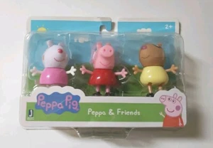 Peppa Pig And Friends 3 Piece Action Figures NEW - Picture 1 of 2