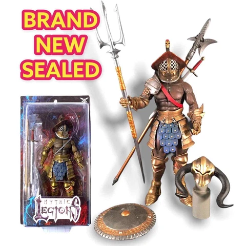 Mythic Legions Calavius Advent of Decay 7” Action Figure Gladiator MIB In USA Cover