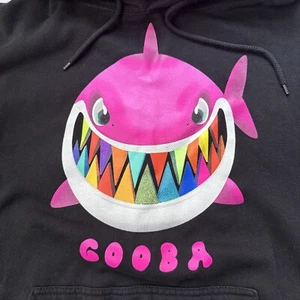 Tekashi 6IX9INE 69 GOOBA Hoodie  Sweatshirt HOODIE Shark Rainbow MEDIUM BLACK - Picture 1 of 5
