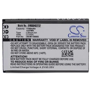 Batterie pour UniData / Incom WLAN SIP phone ICW-1000G 1100mAh 3,7V - Foto 1 di 4