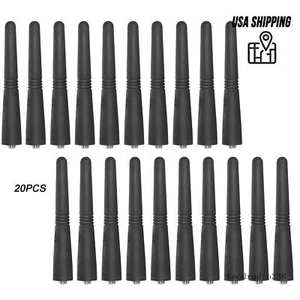 20 SZTUK UHF 403-470MHz Antena do CP185 CP200 HT750 HT1250 PR400 PR860 GP328 - Zdjęcie 1 z 4