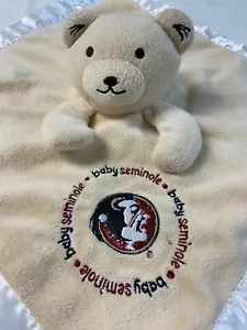 Florida State University FSU Baby Fanatischer Braunbär Lovey Sicherheitsdecke - Bild 1 von 13