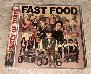 Fast Food - Party Of Three CD Rare OOP 2010 Japan Release W/ OBI Strip - Picture 1 of 6