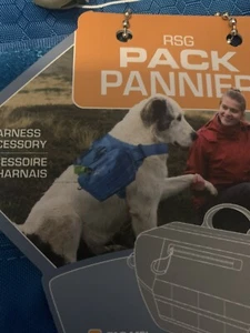 Ready, Set, GO! Pack Pannier for dogs by Kurgo- Harness accessory- Blue - Picture 1 of 8