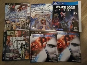 PS3 Artwork And Manual Lot - Picture 1 of 6