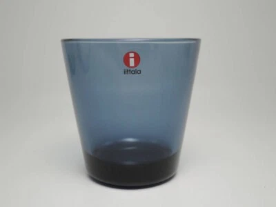 Vaso iittala Kartio Blueberyy blue KAJ FRANCK イッタラ カルティオ タンブラー ブルーベリーブルー Foto 1 de 4