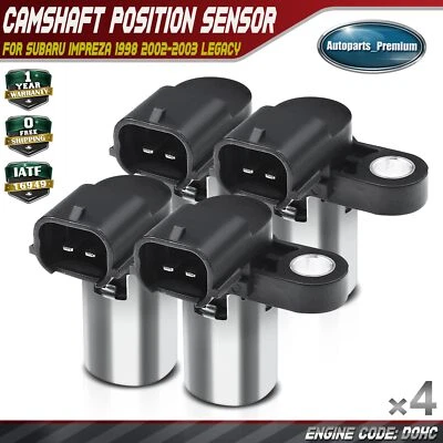 4x Sensor de posición del árbol de levas para Subaru Impreza 1998 2002-2003 Legacy 96-99 DOHC Foto 1 de 4