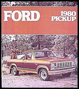Brochure vendita pickup Ford 1980 F150 F100 Ranger personalizzata originale 80 - Foto 1 di 1