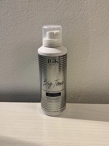 IGK BIG TIME Volume & Thickening Mousse 6.2 oz Full Size Hair - Picture 1 of 4